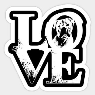 American Bulldog funny gift Shirt Sticker